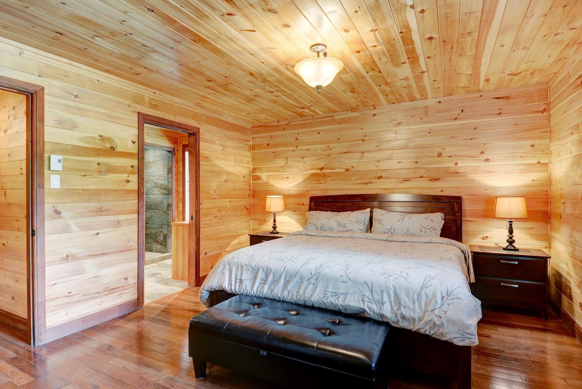 פטיט-ריבייר-סן-פרנסואה Domaine Du Hameau - Massif Charlevoix Spa Billard Sauna מראה חיצוני תמונה