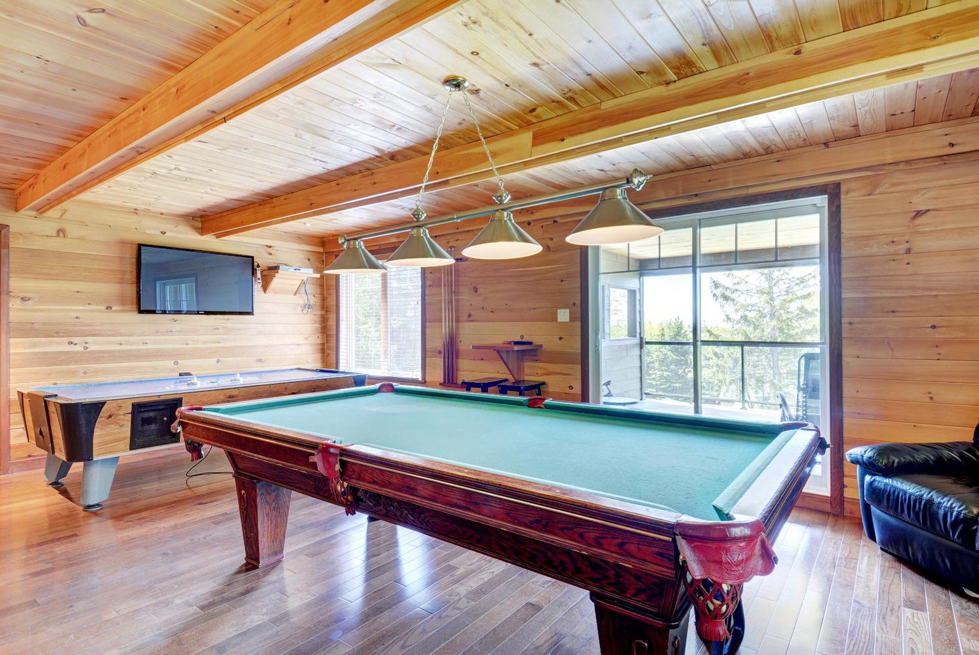 פטיט-ריבייר-סן-פרנסואה Domaine Du Hameau - Massif Charlevoix Spa Billard Sauna מראה חיצוני תמונה