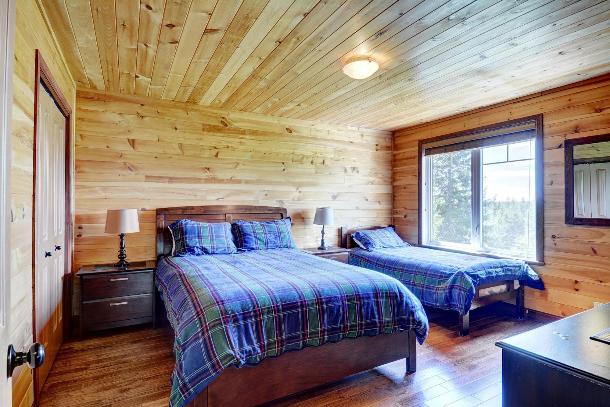 פטיט-ריבייר-סן-פרנסואה Domaine Du Hameau - Massif Charlevoix Spa Billard Sauna מראה חיצוני תמונה